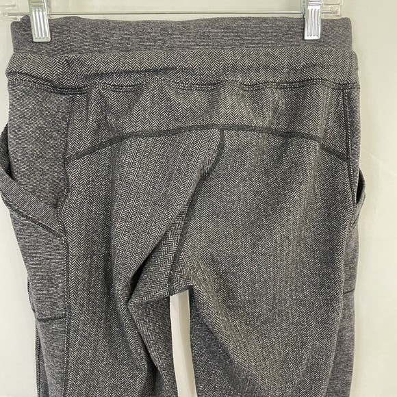 Lululemon Base Runner Black Rulu Pant Jogger Sz 6 Casual sweatpants draw string - Picture 5 of 6
